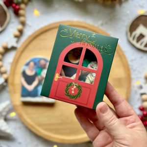 Custom Xmas Photo Gift Box